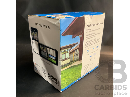 1661273 · Laser Smart Home Wireless Security Camera 2Pack