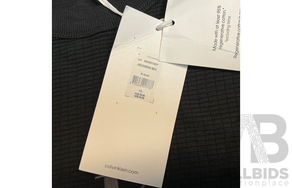 Calvin Klein Black T-Shirt & the North Face Long Sleeve & Nike Men's Pants (XL)  and Assorted Bonds Trunks(XL) & Singlets (2XL)