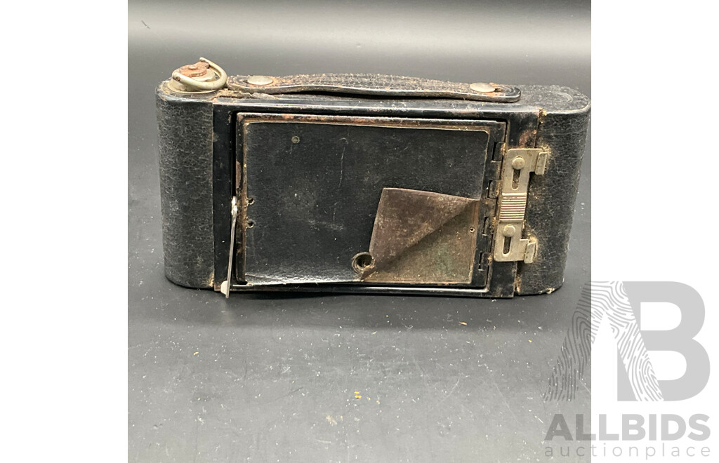 Vintage KODAK Autographic Film Camera No. A-116  and No. A-120, and Accessories