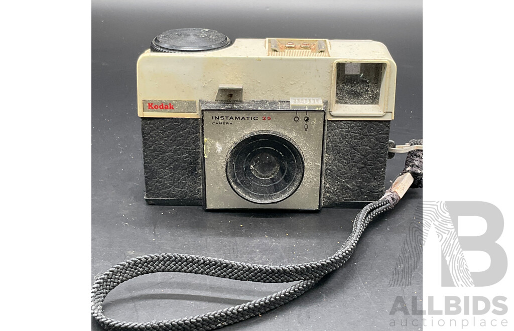 Vintage Cameras, Including CANON, KONICA and KODAK - Lot of 3