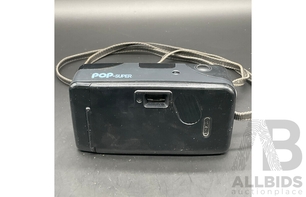 Vintage Cameras, Including CANON, KONICA and KODAK - Lot of 3