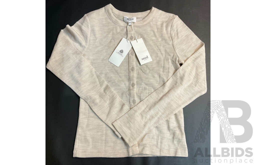 Seed, Lily Lover Women's Clothing - Size 6,XS,M with Witchery Earring Set X1