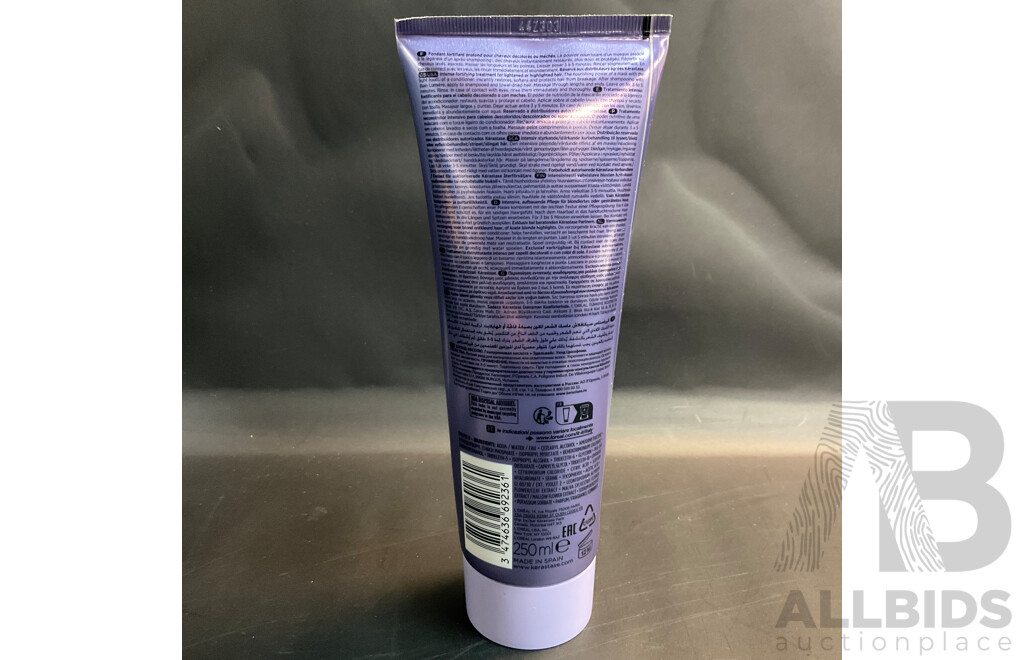 Kerastas Blond Absolu Cicaflash Conditioner 250 Ml & Hydrating Illuminating Shampoo 250ml - Lot of 2