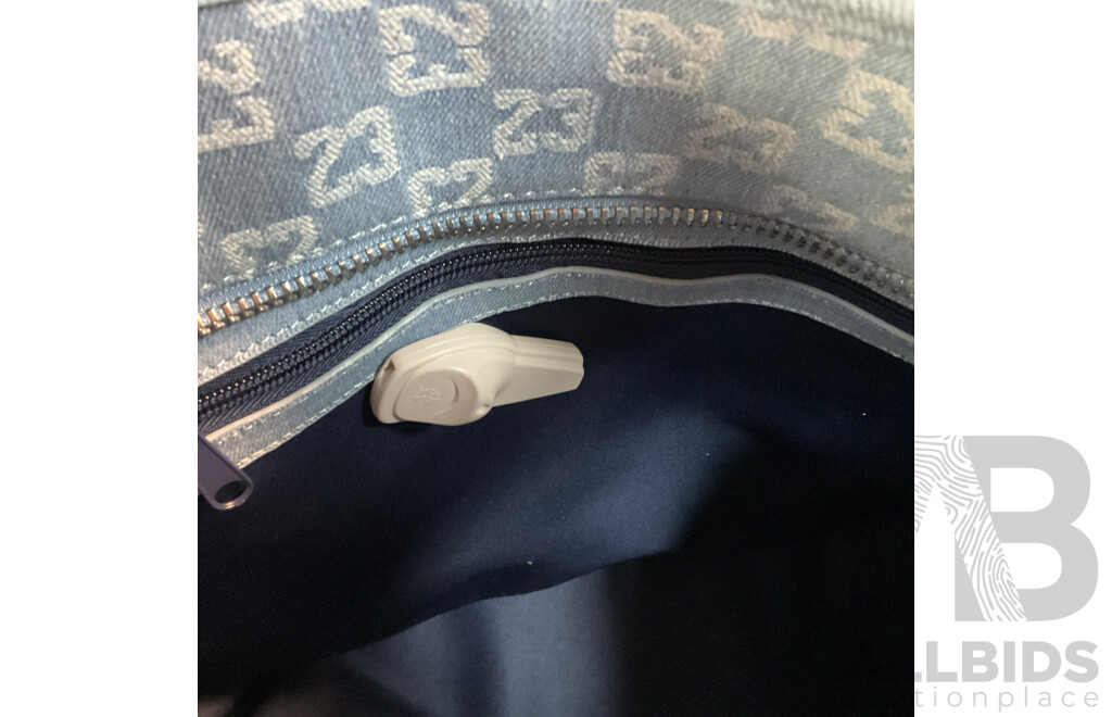 Nike Air Jordan Monogram Denim Bag