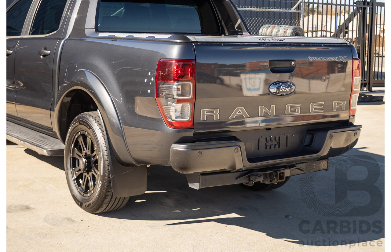 09/2020 Ford Ranger Wildtrak X Pack 2.0 (4x4) PX MKIII MY20.25 Double Cab P/Up Meteor Grey Twin Turbo Diesel 2.0L