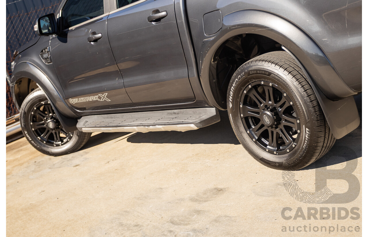 09/2020 Ford Ranger Wildtrak X Pack 2.0 (4x4) PX MKIII MY20.25 Double Cab P/Up Meteor Grey Twin Turbo Diesel 2.0L