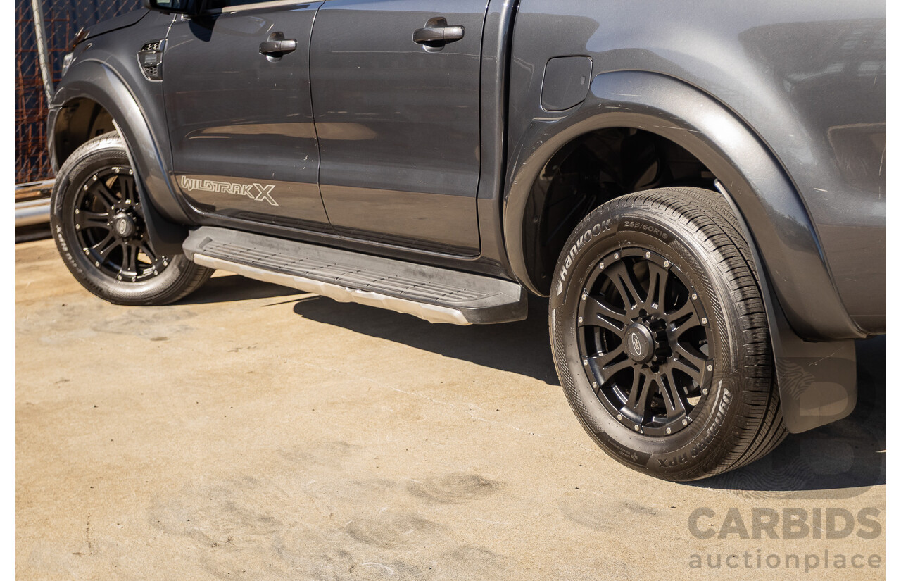 09/2020 Ford Ranger Wildtrak X Pack 2.0 (4x4) PX MKIII MY20.25 Double Cab P/Up Meteor Grey Twin Turbo Diesel 2.0L
