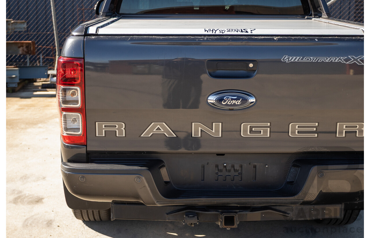 09/2020 Ford Ranger Wildtrak X Pack 2.0 (4x4) PX MKIII MY20.25 Double Cab P/Up Meteor Grey Twin Turbo Diesel 2.0L