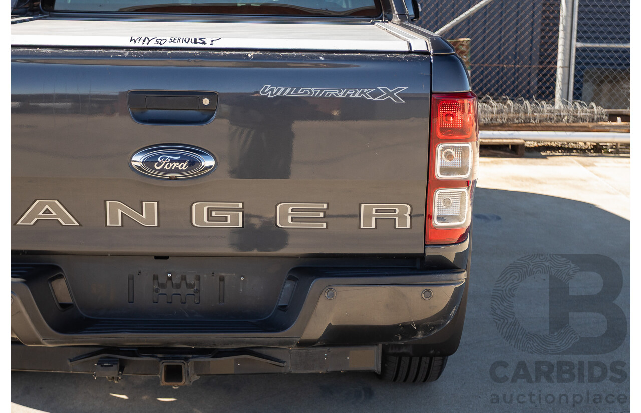 09/2020 Ford Ranger Wildtrak X Pack 2.0 (4x4) PX MKIII MY20.25 Double Cab P/Up Meteor Grey Twin Turbo Diesel 2.0L