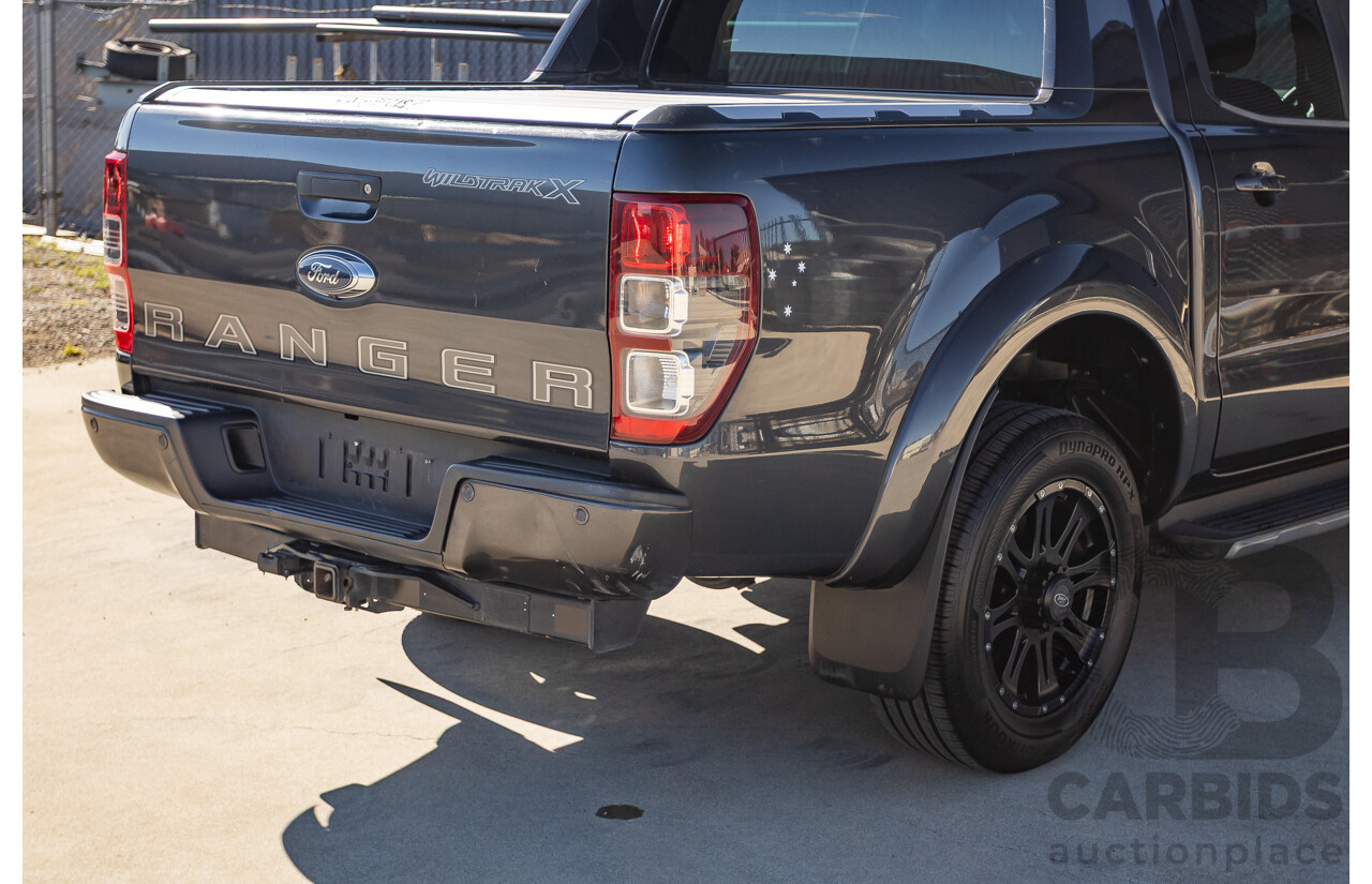 09/2020 Ford Ranger Wildtrak X Pack 2.0 (4x4) PX MKIII MY20.25 Double Cab P/Up Meteor Grey Twin Turbo Diesel 2.0L