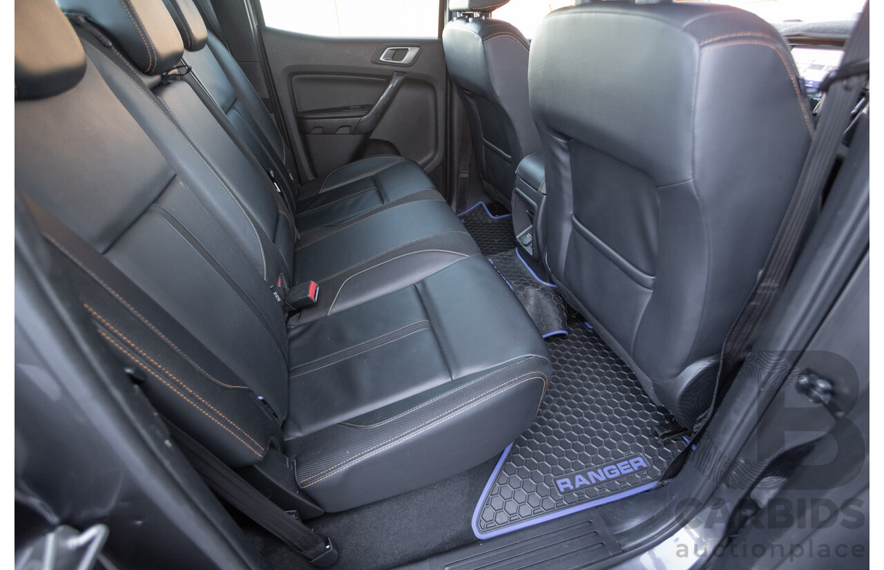 09/2020 Ford Ranger Wildtrak X Pack 2.0 (4x4) PX MKIII MY20.25 Double Cab P/Up Meteor Grey Twin Turbo Diesel 2.0L