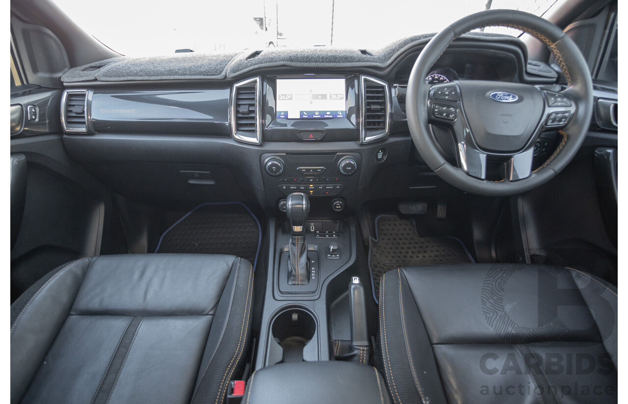 09/2020 Ford Ranger Wildtrak X Pack 2.0 (4x4) PX MKIII MY20.25 Double Cab P/Up Meteor Grey Twin Turbo Diesel 2.0L