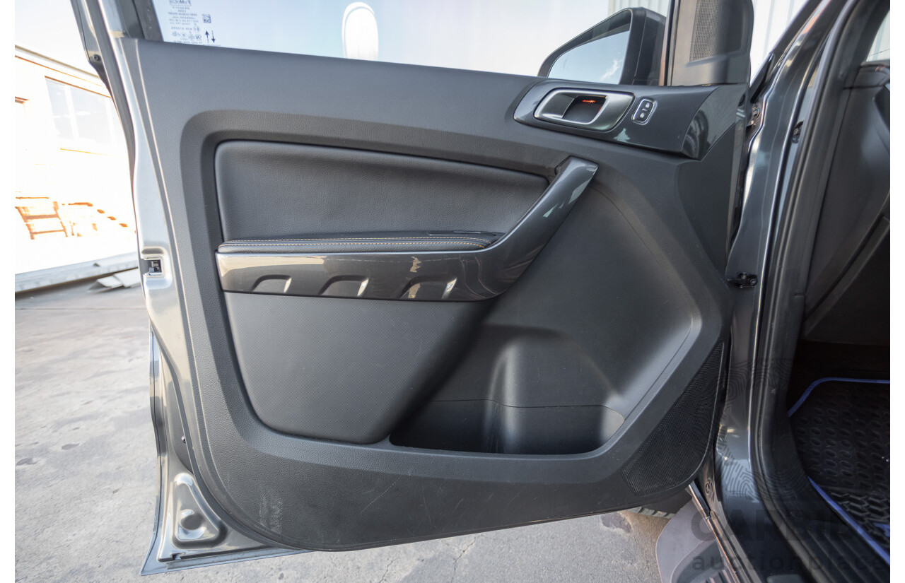 09/2020 Ford Ranger Wildtrak X Pack 2.0 (4x4) PX MKIII MY20.25 Double Cab P/Up Meteor Grey Twin Turbo Diesel 2.0L