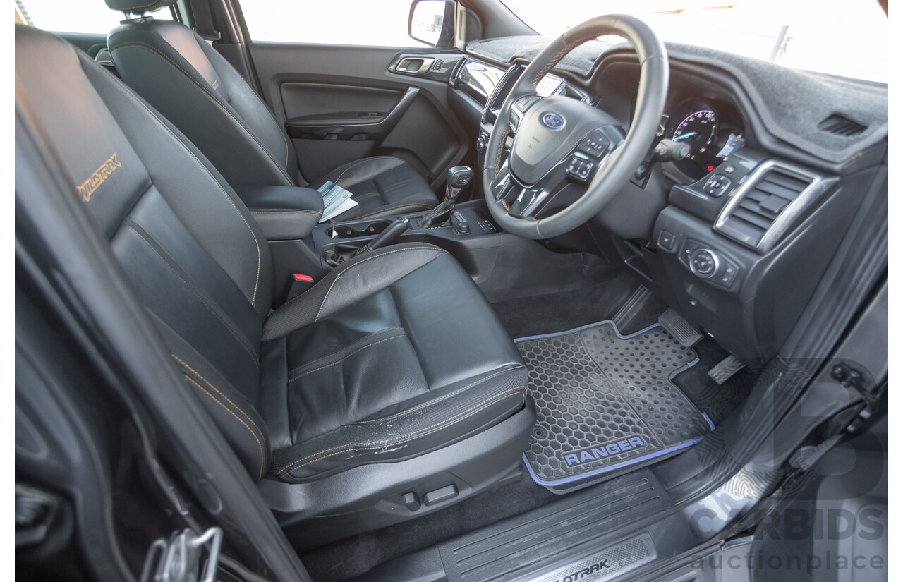 09/2020 Ford Ranger Wildtrak X Pack 2.0 (4x4) PX MKIII MY20.25 Double Cab P/Up Meteor Grey Twin Turbo Diesel 2.0L