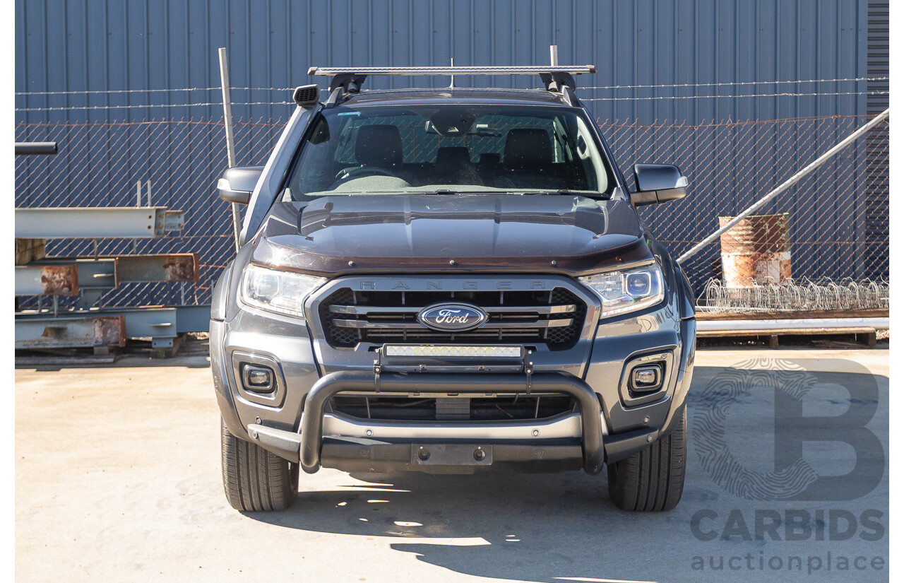 09/2020 Ford Ranger Wildtrak X Pack 2.0 (4x4) PX MKIII MY20.25 Double Cab P/Up Meteor Grey Twin Turbo Diesel 2.0L