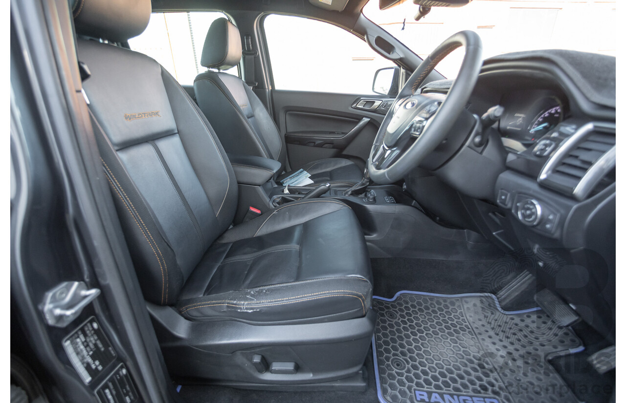 09/2020 Ford Ranger Wildtrak X Pack 2.0 (4x4) PX MKIII MY20.25 Double Cab P/Up Meteor Grey Twin Turbo Diesel 2.0L