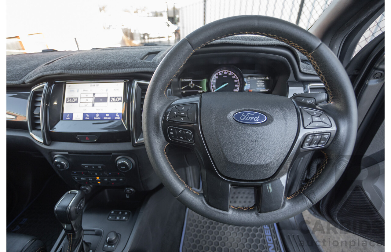 09/2020 Ford Ranger Wildtrak X Pack 2.0 (4x4) PX MKIII MY20.25 Double Cab P/Up Meteor Grey Twin Turbo Diesel 2.0L