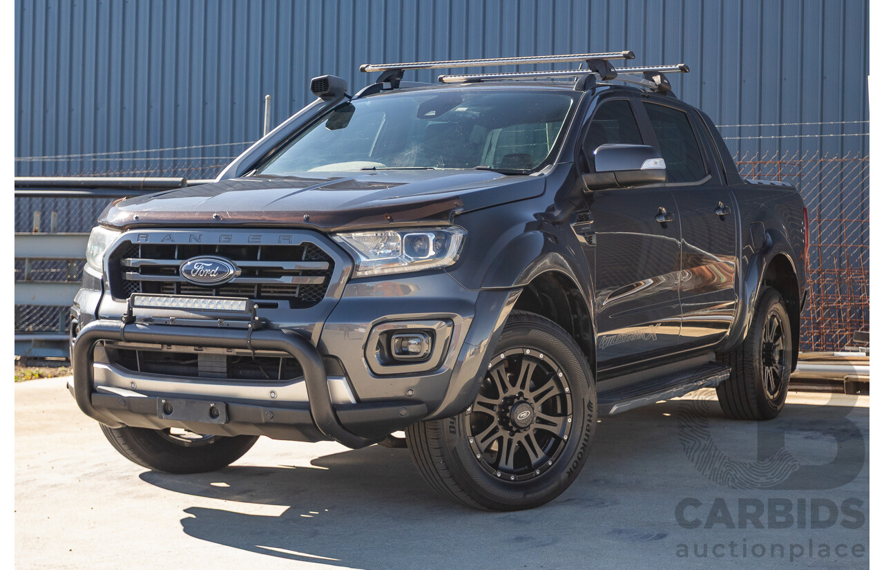 09/2020 Ford Ranger Wildtrak X Pack 2.0 (4x4) PX MKIII MY20.25 Double Cab P/Up Meteor Grey Twin Turbo Diesel 2.0L