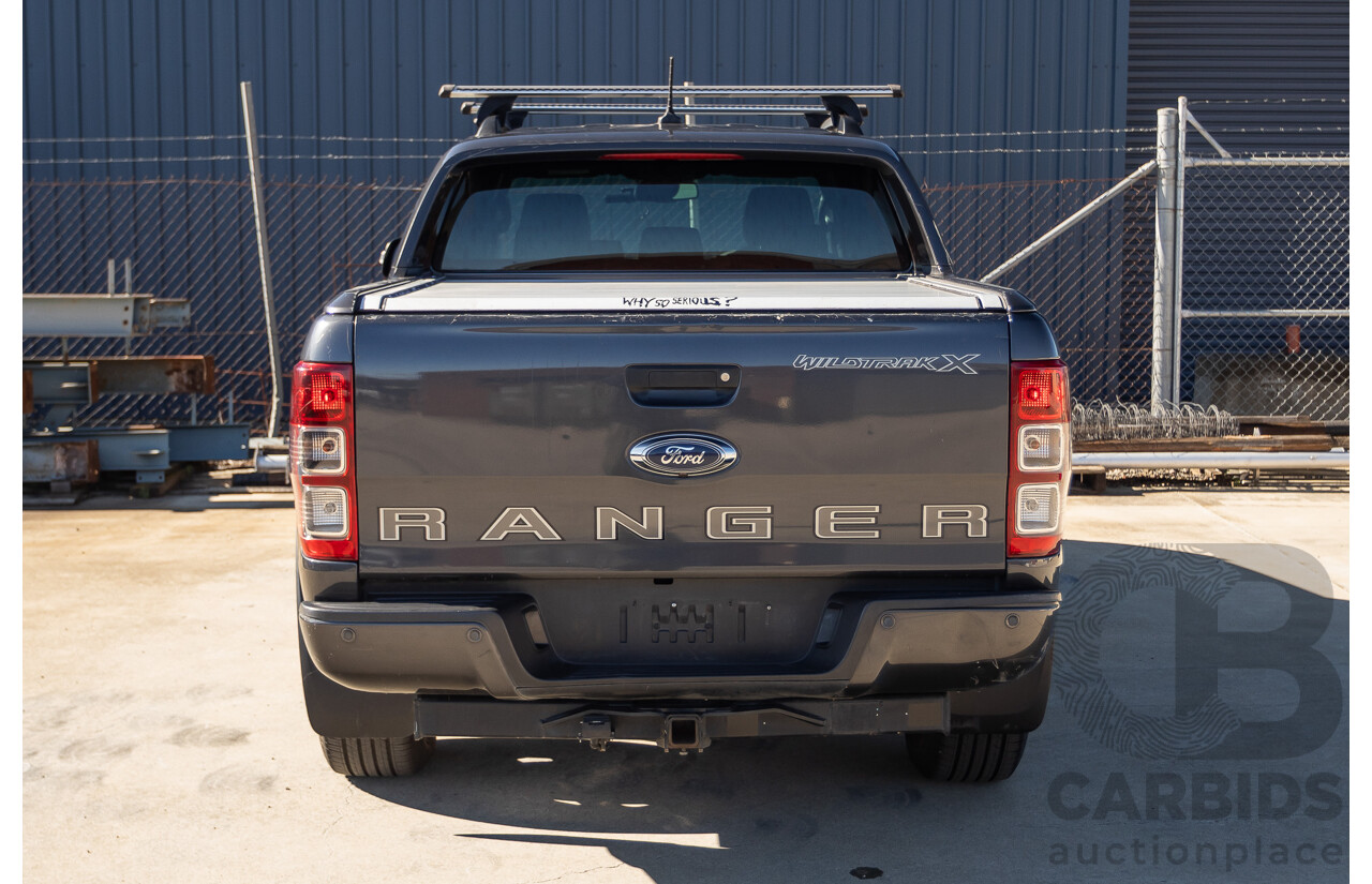 09/2020 Ford Ranger Wildtrak X Pack 2.0 (4x4) PX MKIII MY20.25 Double Cab P/Up Meteor Grey Twin Turbo Diesel 2.0L