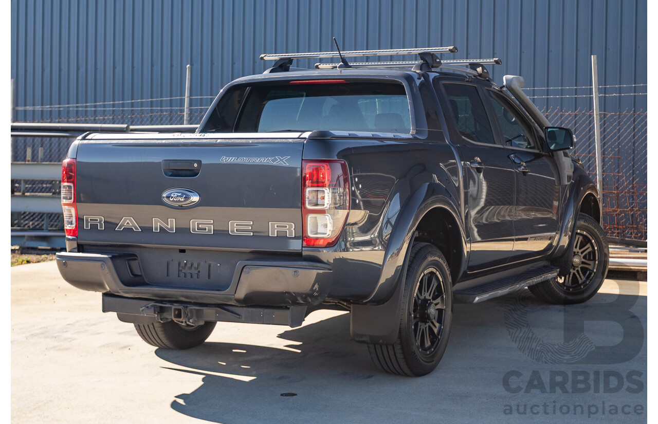 09/2020 Ford Ranger Wildtrak X Pack 2.0 (4x4) PX MKIII MY20.25 Double Cab P/Up Meteor Grey Twin Turbo Diesel 2.0L