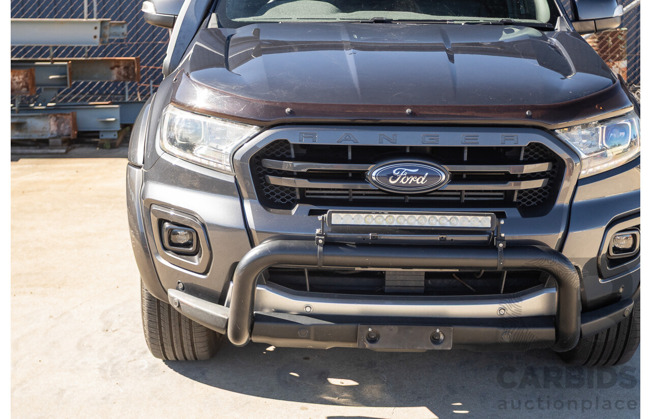 09/2020 Ford Ranger Wildtrak X Pack 2.0 (4x4) PX MKIII MY20.25 Double Cab P/Up Meteor Grey Twin Turbo Diesel 2.0L