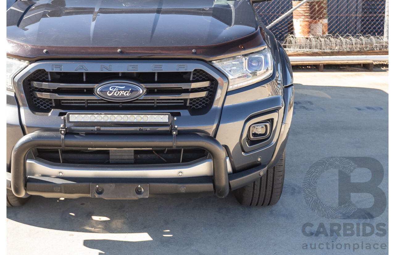 09/2020 Ford Ranger Wildtrak X Pack 2.0 (4x4) PX MKIII MY20.25 Double Cab P/Up Meteor Grey Twin Turbo Diesel 2.0L
