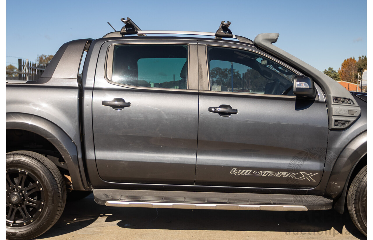 09/2020 Ford Ranger Wildtrak X Pack 2.0 (4x4) PX MKIII MY20.25 Double Cab P/Up Meteor Grey Twin Turbo Diesel 2.0L