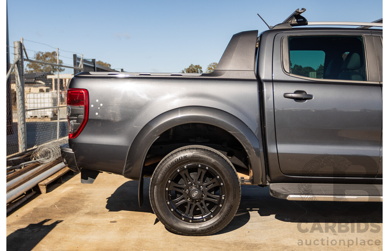 09/2020 Ford Ranger Wildtrak X Pack 2.0 (4x4) PX MKIII MY20.25 Double Cab P/Up Meteor Grey Twin Turbo Diesel 2.0L