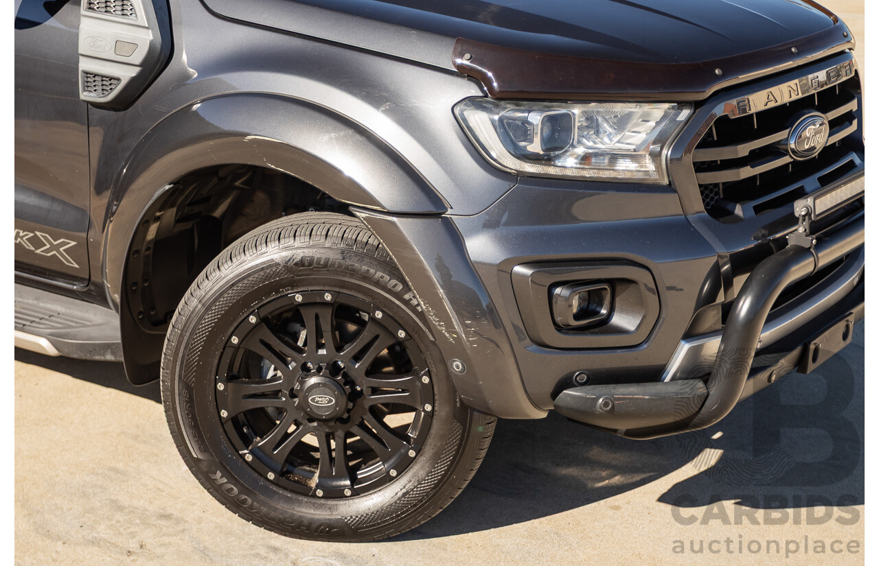 09/2020 Ford Ranger Wildtrak X Pack 2.0 (4x4) PX MKIII MY20.25 Double Cab P/Up Meteor Grey Twin Turbo Diesel 2.0L
