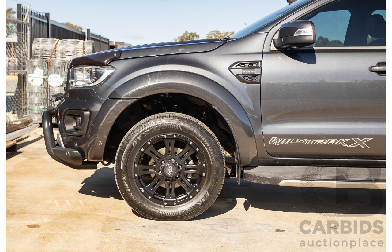 09/2020 Ford Ranger Wildtrak X Pack 2.0 (4x4) PX MKIII MY20.25 Double Cab P/Up Meteor Grey Twin Turbo Diesel 2.0L