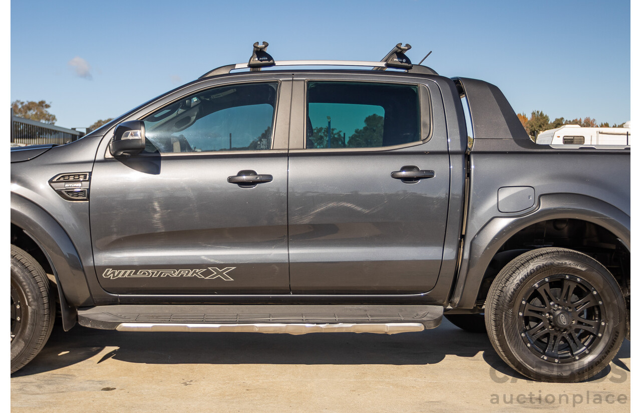 09/2020 Ford Ranger Wildtrak X Pack 2.0 (4x4) PX MKIII MY20.25 Double Cab P/Up Meteor Grey Twin Turbo Diesel 2.0L
