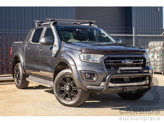 09/2020 Ford Ranger Wildtrak X Pack 2.0 (4x4) PX MKIII MY20.25 Double Cab P/Up Meteor Grey Twin Turbo Diesel 2.0L
