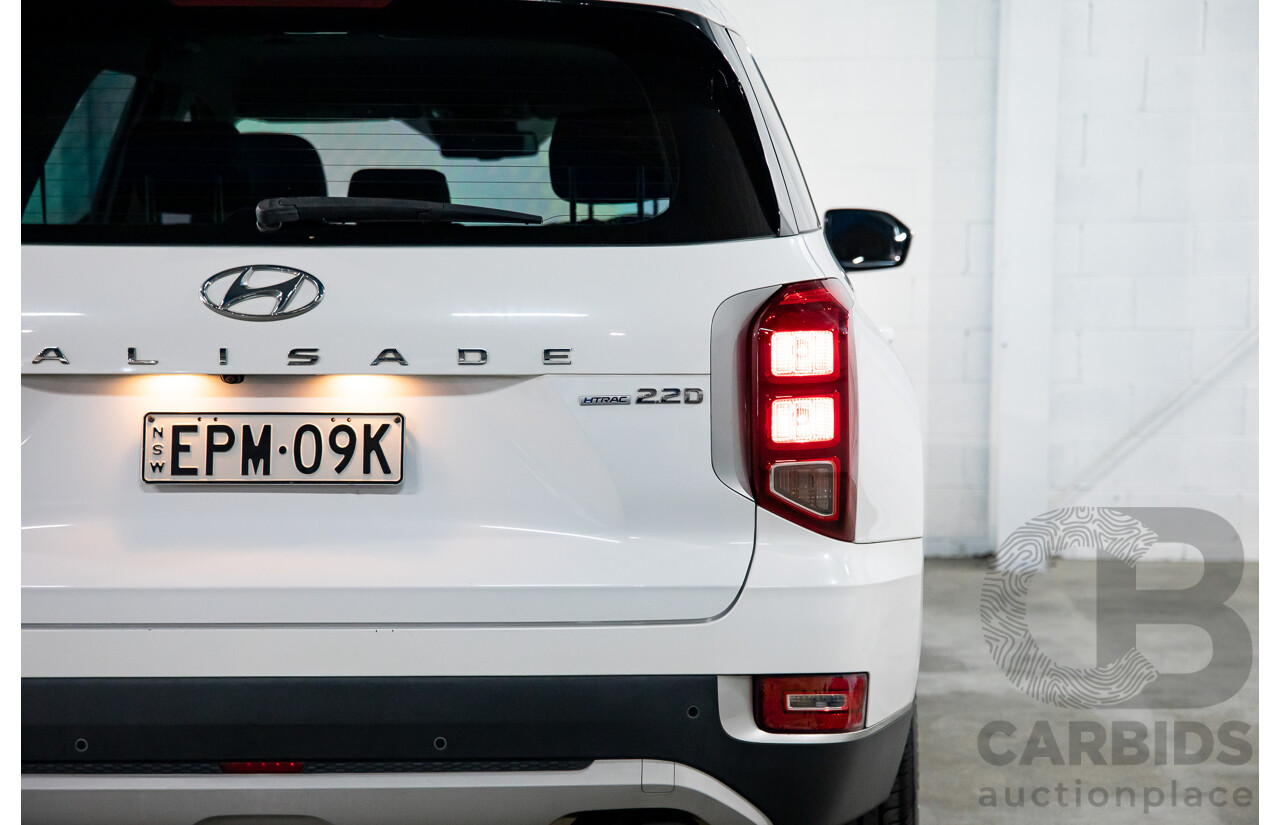 01/2021 Hyundai Palisade (AWD) LX2.V1 MY21 4d Wagon Hyper White Turbo Diesel 2.2L