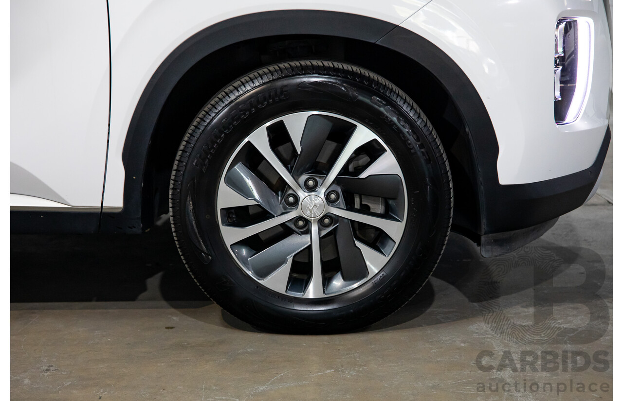 01/2021 Hyundai Palisade (AWD) LX2.V1 MY21 4d Wagon Hyper White Turbo Diesel 2.2L