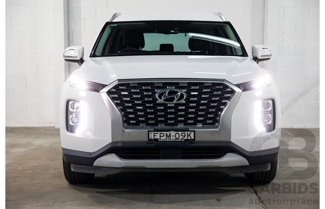 01/2021 Hyundai Palisade (AWD) LX2.V1 MY21 4d Wagon Hyper White Turbo Diesel 2.2L