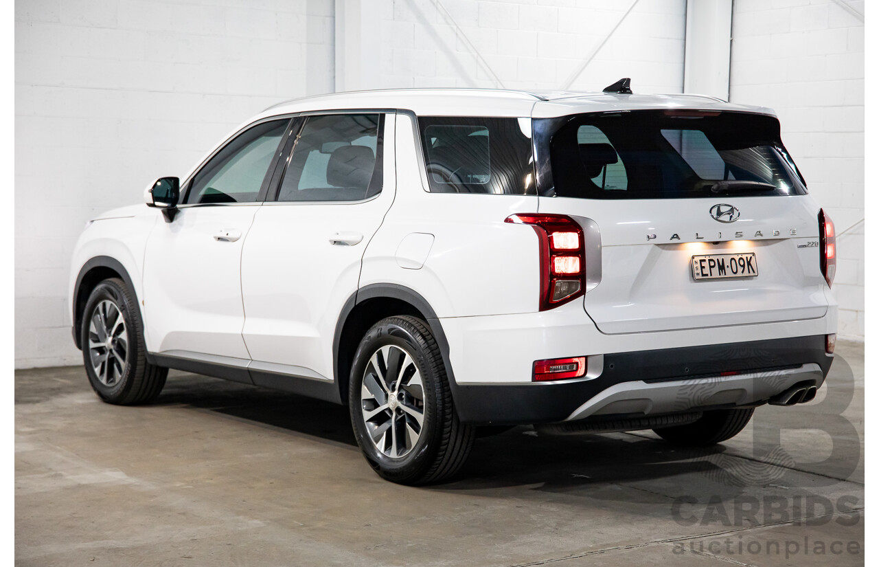 01/2021 Hyundai Palisade (AWD) LX2.V1 MY21 4d Wagon Hyper White Turbo Diesel 2.2L