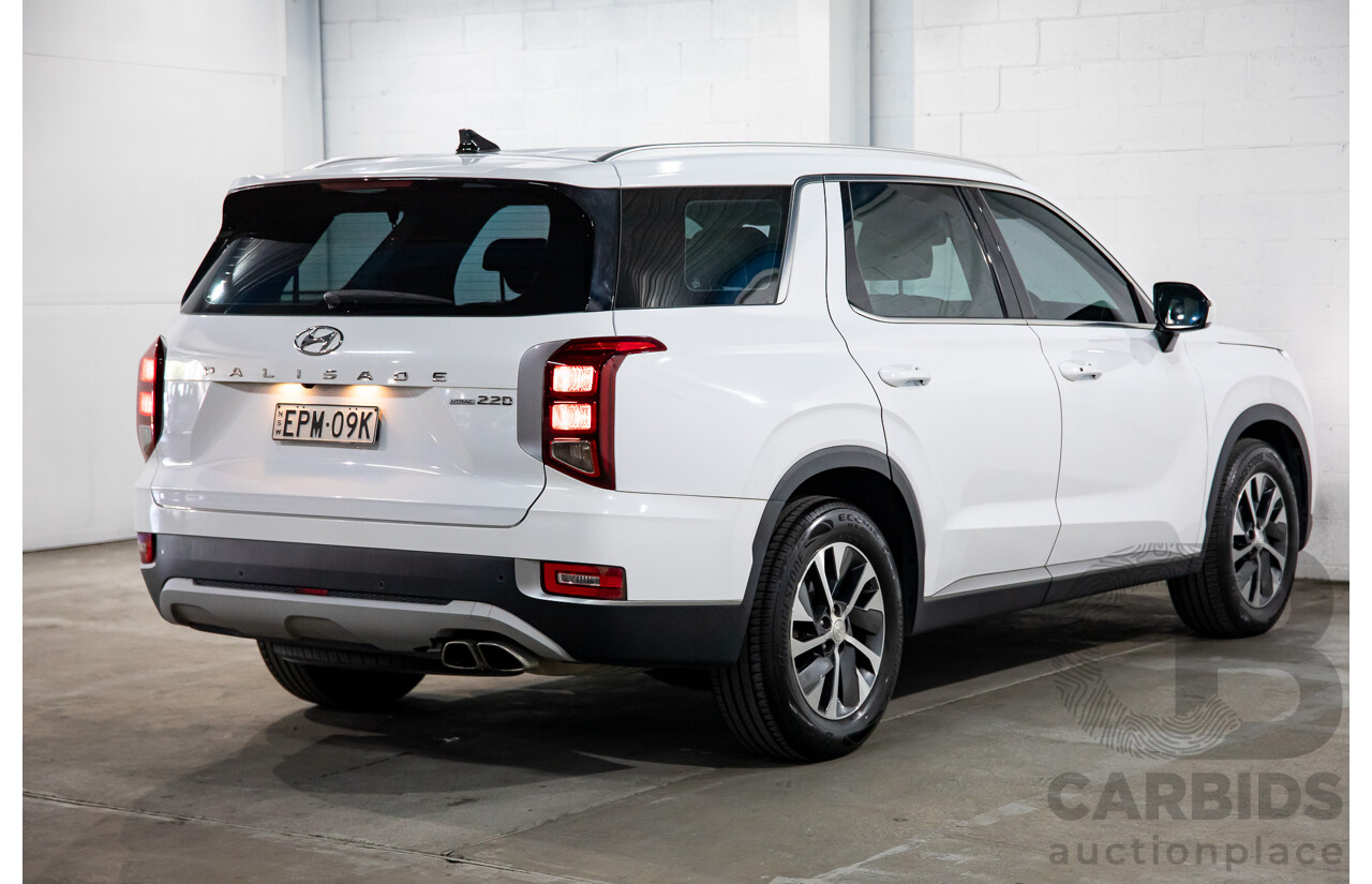 01/2021 Hyundai Palisade (AWD) LX2.V1 MY21 4d Wagon Hyper White Turbo Diesel 2.2L