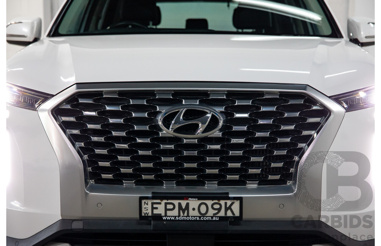 01/2021 Hyundai Palisade (AWD) LX2.V1 MY21 4d Wagon Hyper White Turbo Diesel 2.2L