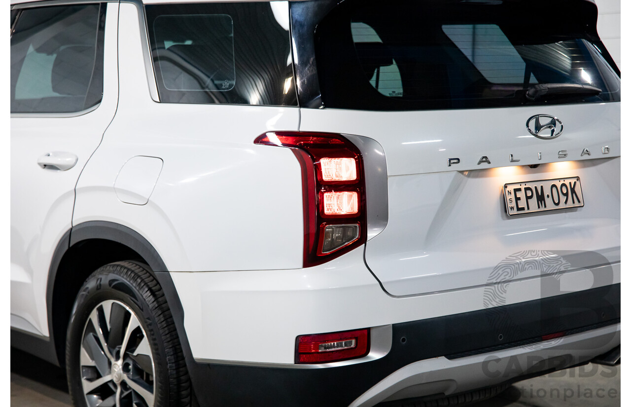 01/2021 Hyundai Palisade (AWD) LX2.V1 MY21 4d Wagon Hyper White Turbo Diesel 2.2L