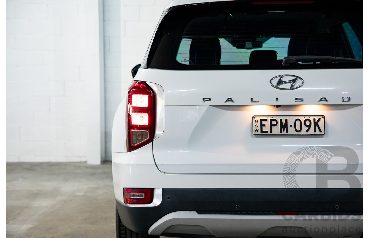 01/2021 Hyundai Palisade (AWD) LX2.V1 MY21 4d Wagon Hyper White Turbo Diesel 2.2L