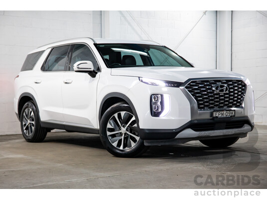 01/2021 Hyundai Palisade (AWD) LX2.V1 MY21 4d Wagon Hyper White Turbo Diesel 2.2L