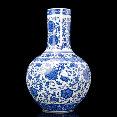 Good Reproduction Chinese Blue and White Globular Vase