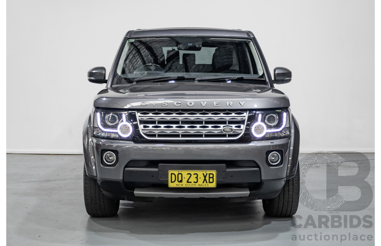 03/2014 Land Rover Discovery 4 3.0 SDV6 HSE (4x4) MY13 4D Wagon Corris Grey Turbo Diesel 3.0L