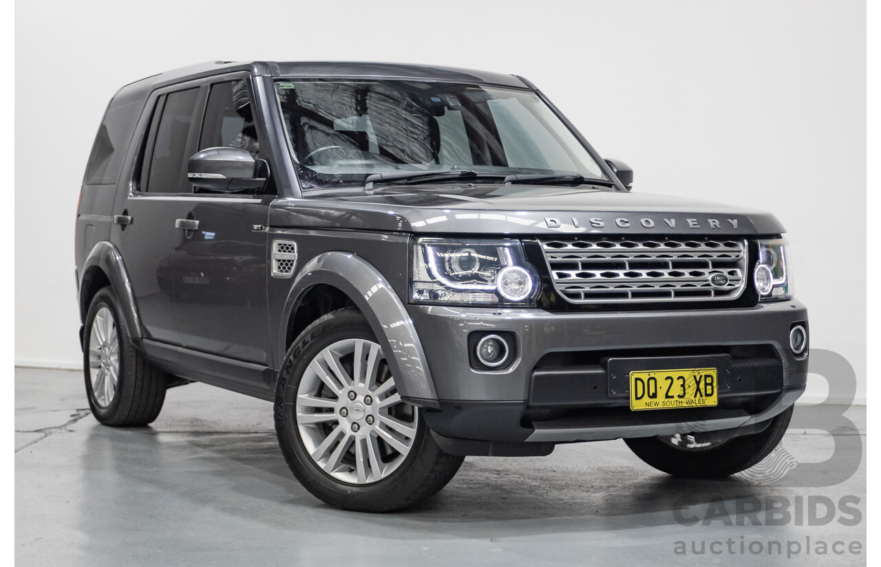 03/2014 Land Rover Discovery 4 3.0 SDV6 HSE (4x4) MY13 4D Wagon Corris Grey Turbo Diesel 3.0L