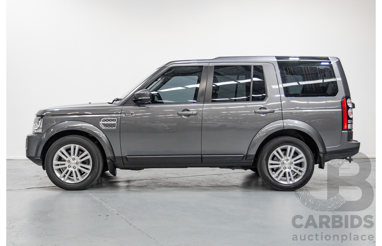 03/2014 Land Rover Discovery 4 3.0 SDV6 HSE (4x4) MY13 4D Wagon Corris Grey  Turbo Diesel 3.0L