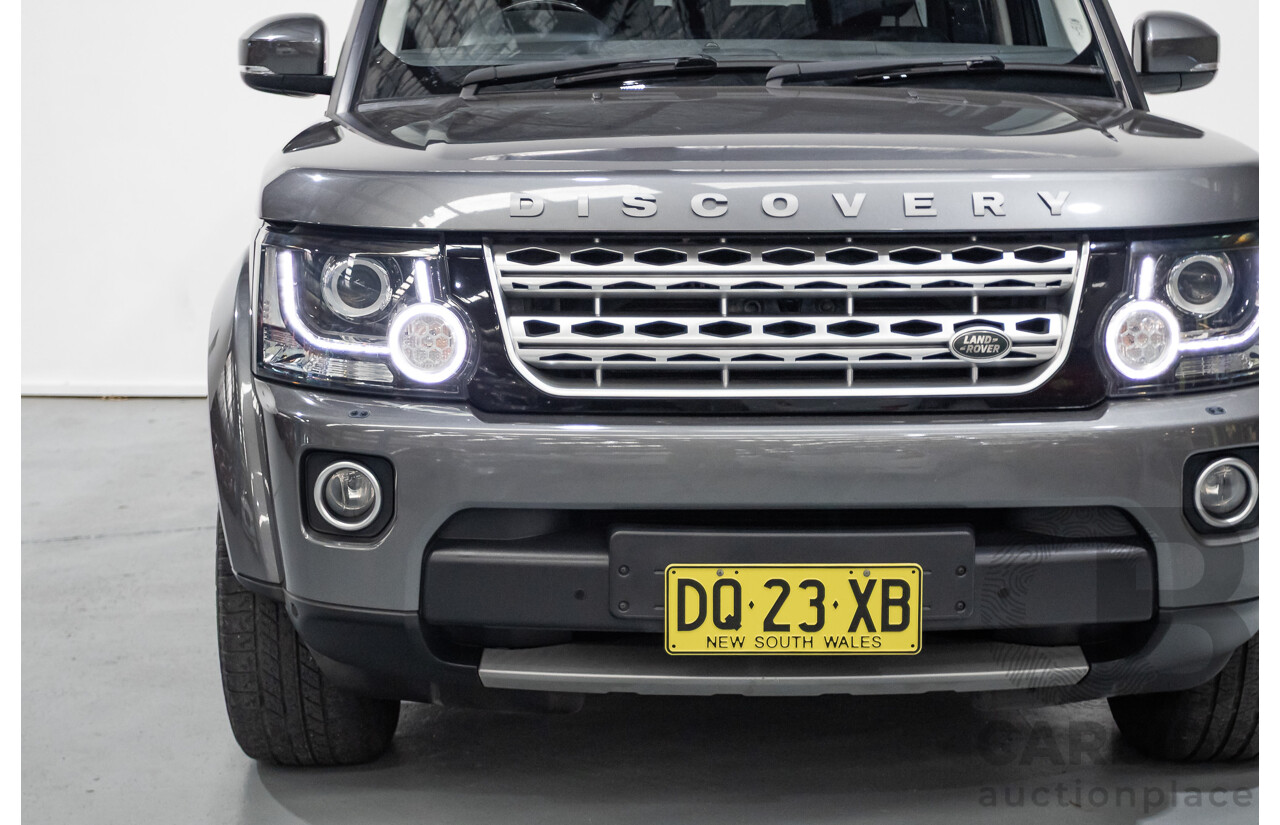 03/2014 Land Rover Discovery 4 3.0 SDV6 HSE (4x4) MY13 4D Wagon Corris Grey  Turbo Diesel 3.0L