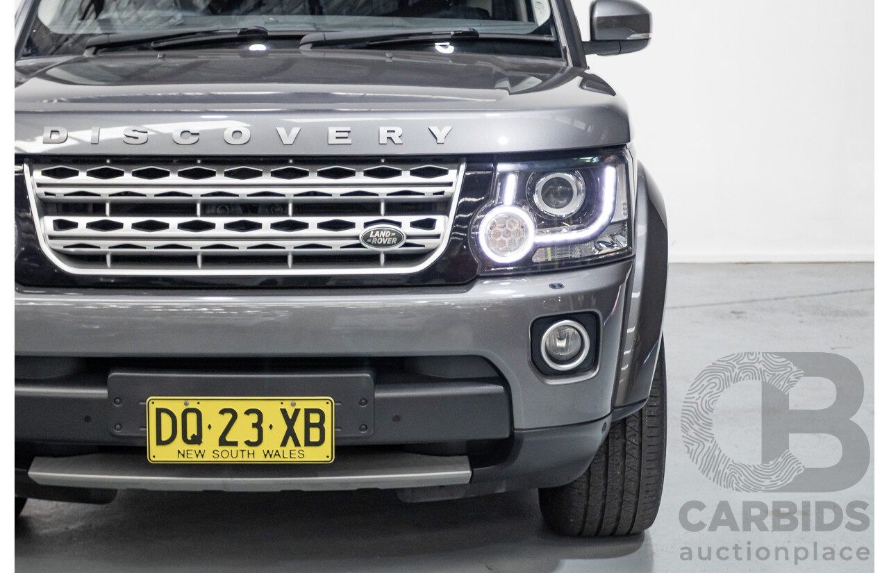 03/2014 Land Rover Discovery 4 3.0 SDV6 HSE (4x4) MY13 4D Wagon Corris Grey  Turbo Diesel 3.0L
