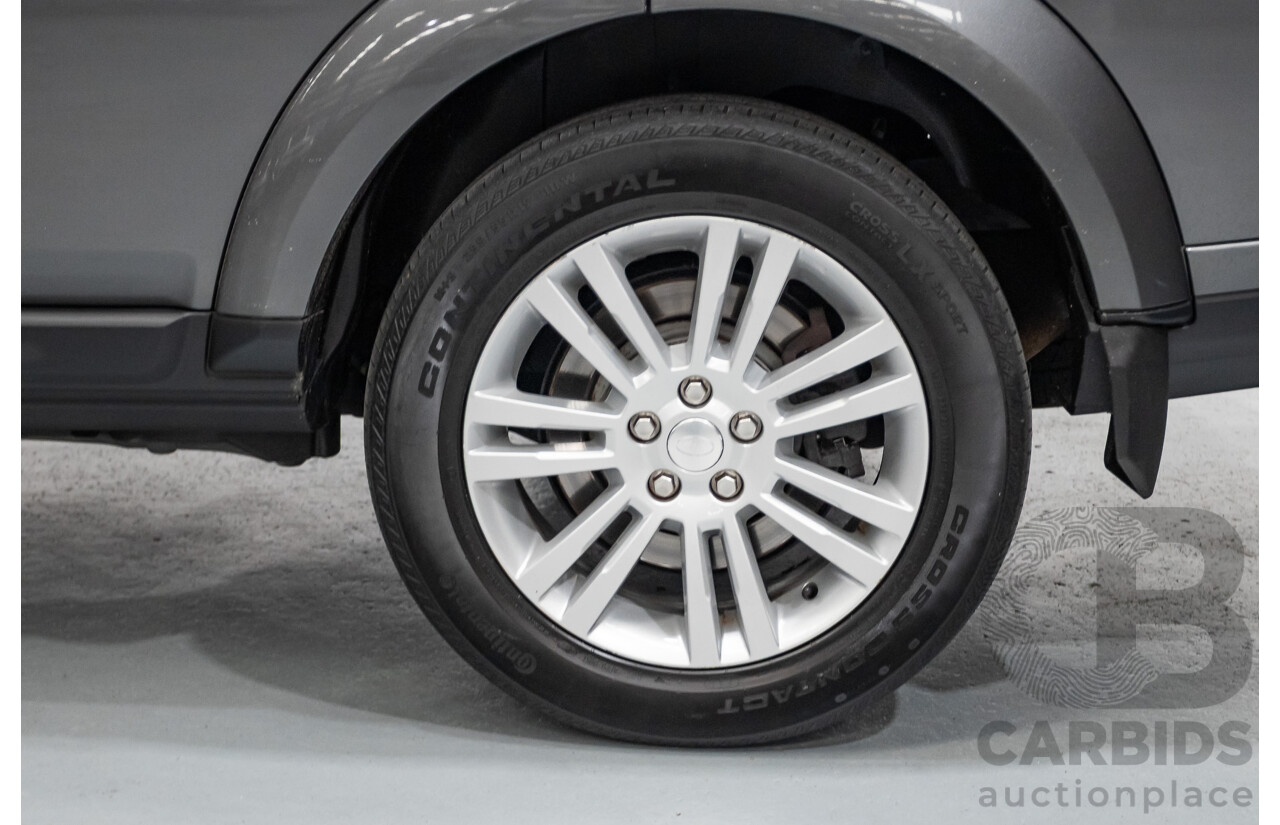 03/2014 Land Rover Discovery 4 3.0 SDV6 HSE (4x4) MY13 4D Wagon Corris Grey  Turbo Diesel 3.0L
