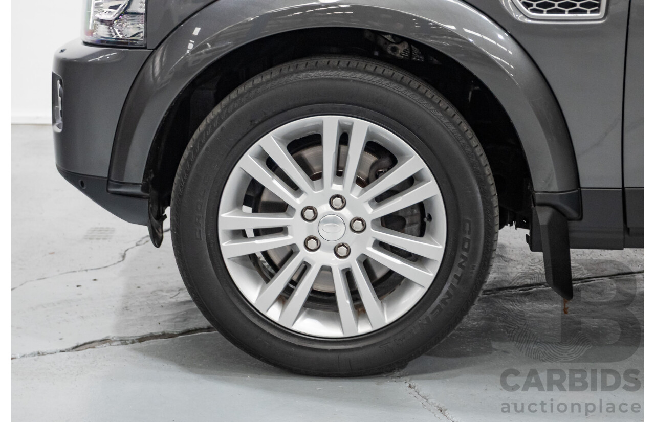 03/2014 Land Rover Discovery 4 3.0 SDV6 HSE (4x4) MY13 4D Wagon Corris Grey  Turbo Diesel 3.0L