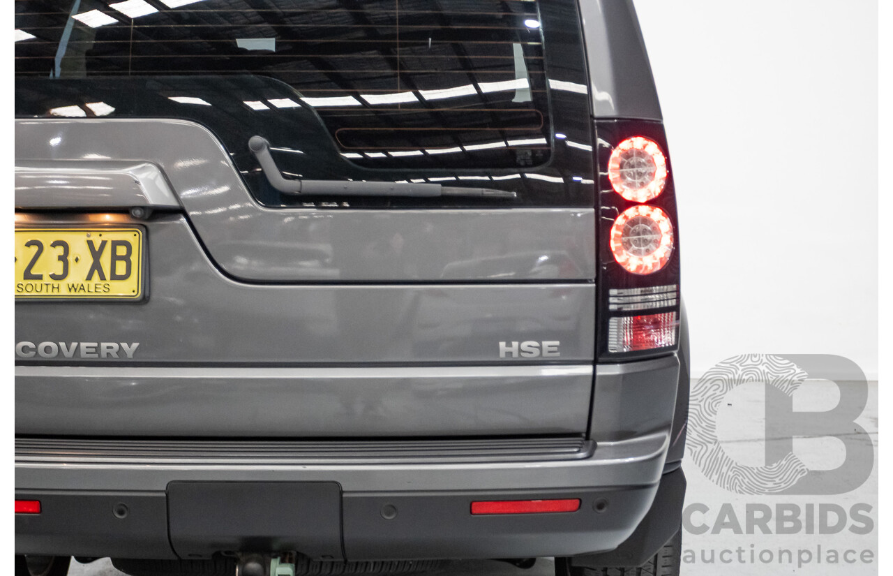 03/2014 Land Rover Discovery 4 3.0 SDV6 HSE (4x4) MY13 4D Wagon Corris Grey  Turbo Diesel 3.0L